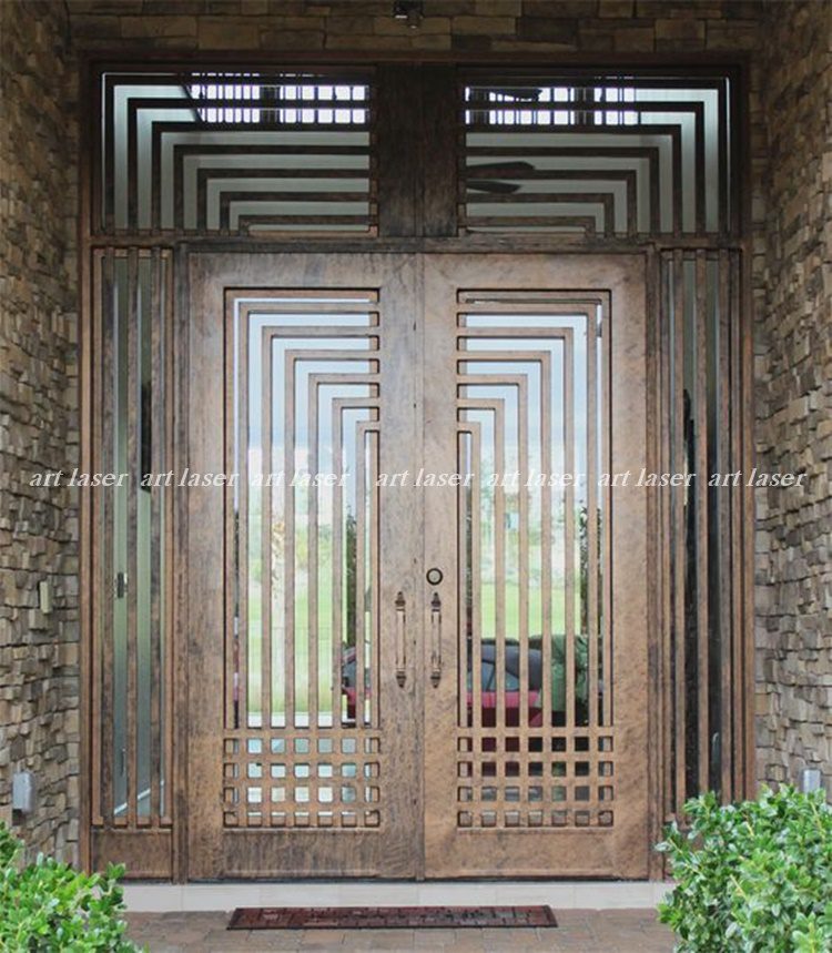 Tổng hợp mẫu cửa đi sắt 2 cánh