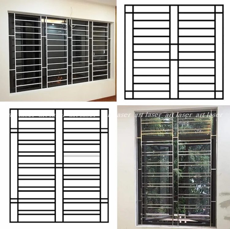 Khung cửa sổ inox đẹp tại Art Laser