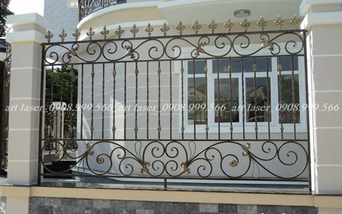 Vì sao nên chọn Art Laser gia công lắp đặt hàng rào sắt mỹ thuật