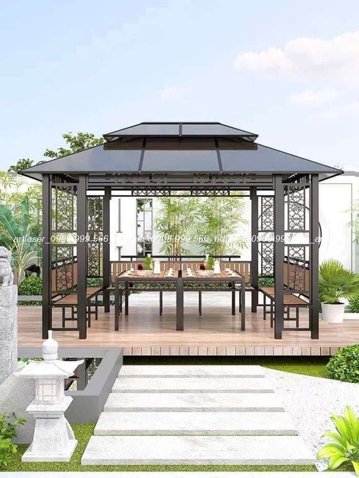 Tìm hiểu về thiết kế của nhà chòi sắt đẹp tại Art Laser