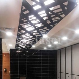 Trần nhà giếng trời hoa văn cắt laser cho nhà vệ sinh