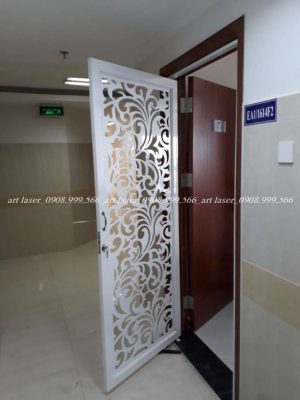 Thiết Kế & Thi Công Cửa Sắt CNC Chung Cư (An Toàn & Chống Ồn Tuyệt Đối)