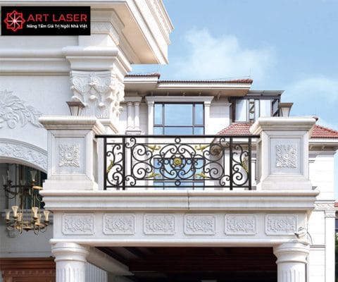 Báo giá lan can cầu thang sắt mỹ thuật