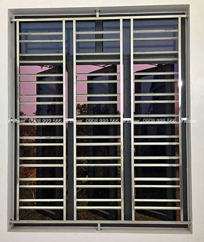 Báo giá song cửa sổ Inox 304, 201, inox sơn tĩnh điện giá tốt tại Art Laser