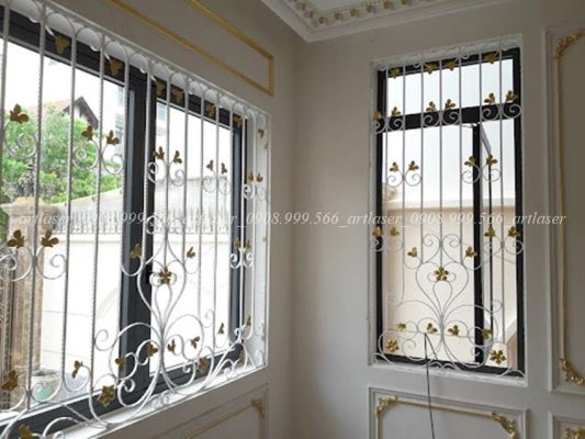 Các mẫu hoa sắt cửa sổ đẹp lôi cuốn với không gian sống