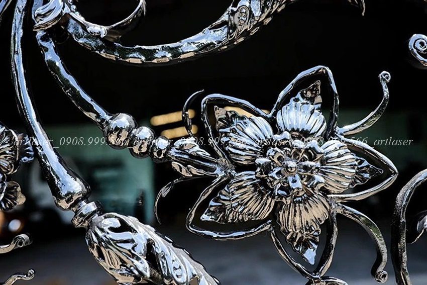 Các mẫu hoa văn sắt mỹ thuật tại Art Laser