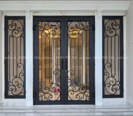 Cửa sắt mỹ thuật: Xu hướng mới trong thiết kế kiến trúc