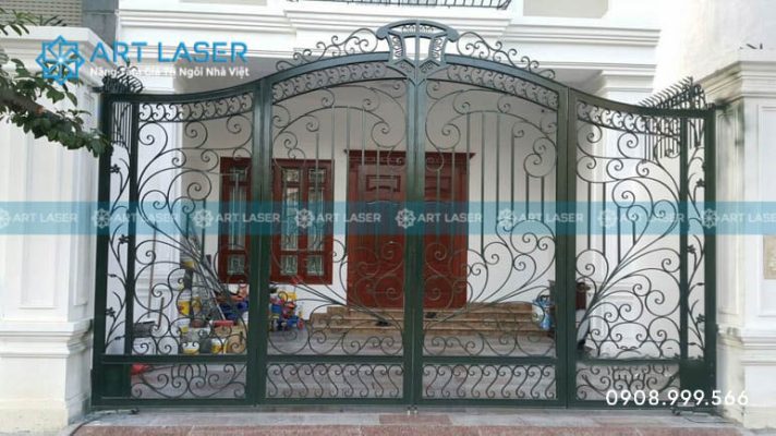 Mẫu cổng biệt thự đơn giản