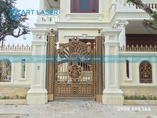 Mẫu cổng biệt thự tân cổ điển đẹp