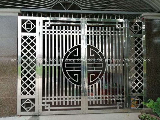 Báo giá cửa cổng Inox 304 (Mới cập nhật) - Vẻ đẹp vĩnh cửu
