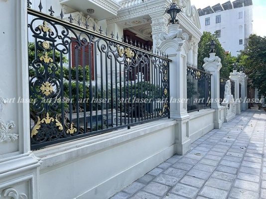 Hàng rào Villa biệt thự chị trang hải dương