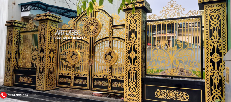 Đặc điểm nổi bật của cổng sắt hiện đại so với truyền thống