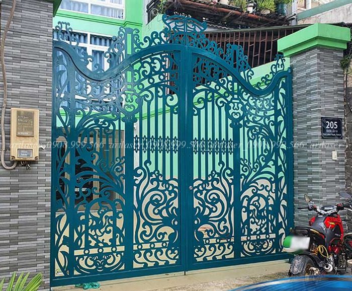Những mẫu cổng rào biệt thự đẹp theo từng phong cách
