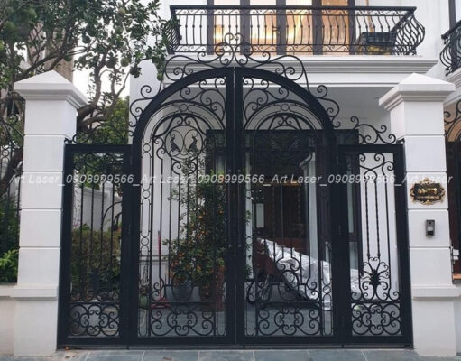 Tổng Hợp 200+ Mẫu Cổng Sắt Đẹp & Đẳng Cấp Nhất 2025