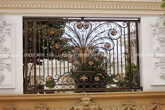 Ưu điểm của hàng rào sắt nghệ thuật với không gian sống