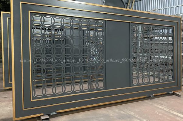 Sơn 2 thành phần sơn cổng sắt tại Art Laser