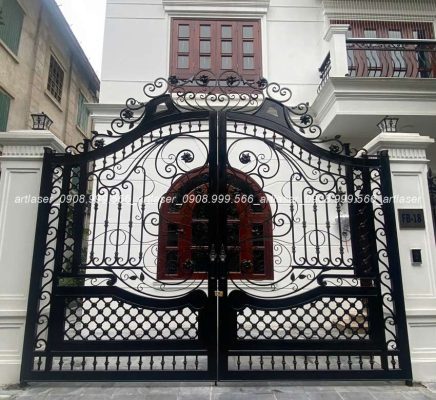 Những xu hướng thiết kế cửa cổng sắt hiện đại tại Hà Nội