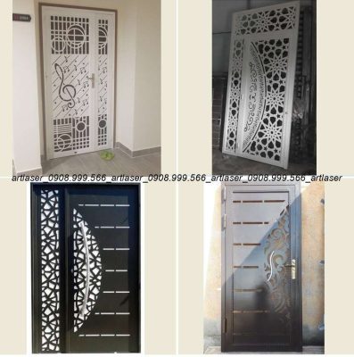 Mẫu Cửa Sắt Chung Cư Đẹp 2025 "An Toàn & Thẩm Mỹ Cao" | Art Laser