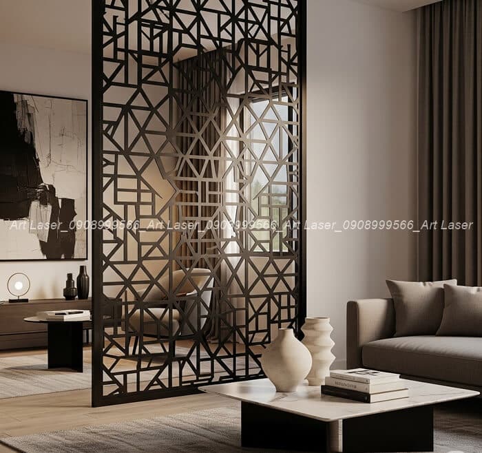 Mẫu vách ngăn cnc đẹp